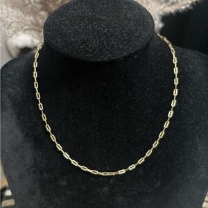 Dainty Gold Chain Necklace (S925)